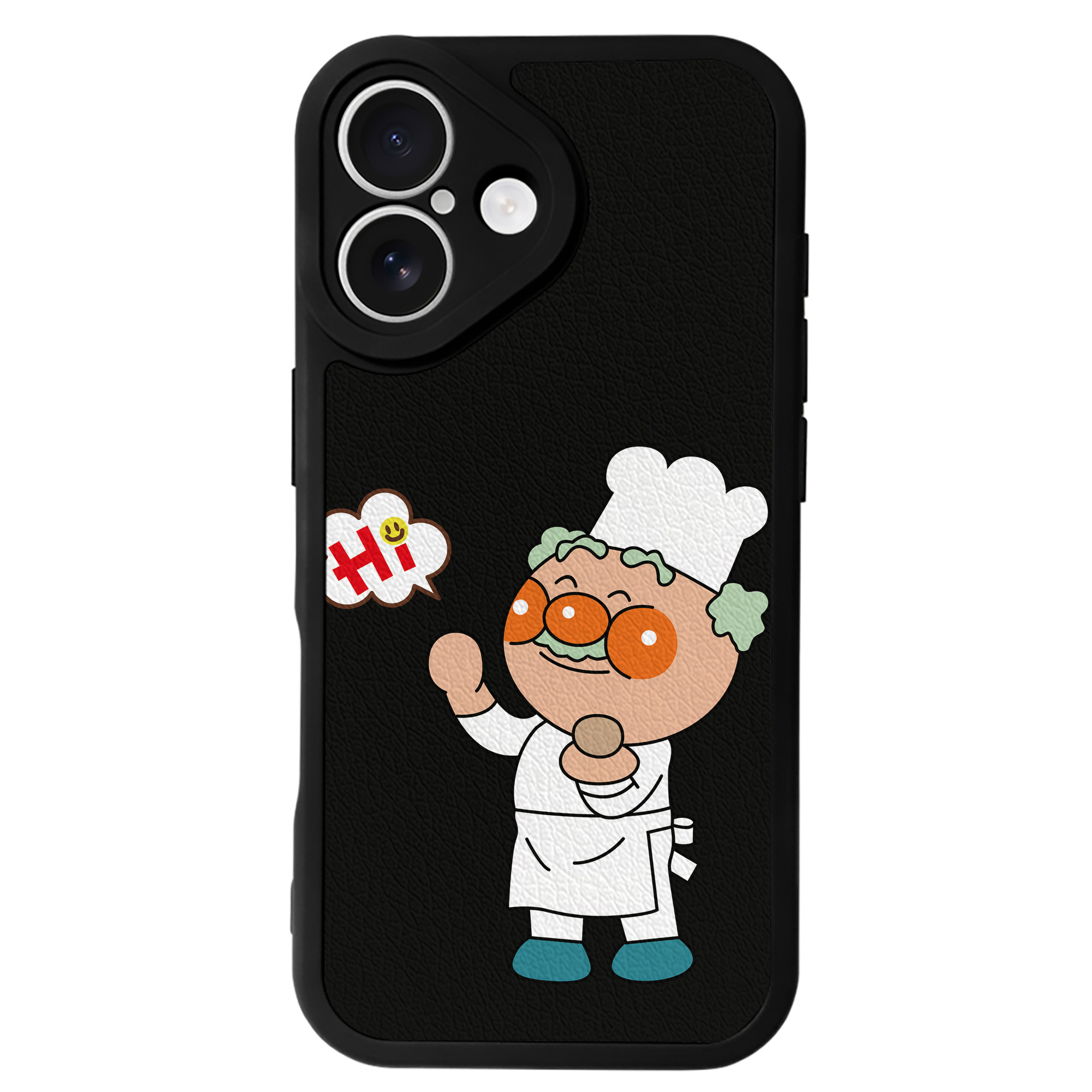 （画像用） アンパンマン Anpanman 【iPhone 16シリーズ対応】シリコンスマホケース（レザー調） 材質：シリコン